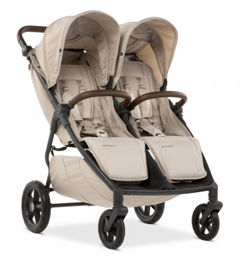 MAST Swiss Design M.Twin x  - bliźniaczy wózek spacerowy z regulacją rączki | Lion HP